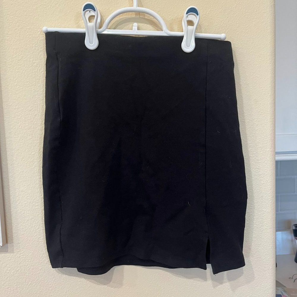 Mini Black Skirt